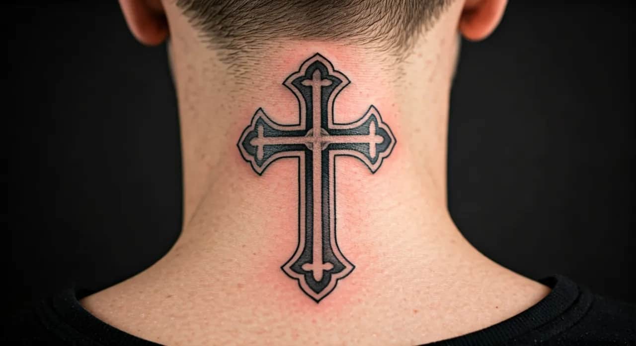 Tatuaż krzyża na szyi: Symbolika, znaczenie i odbiór społeczny